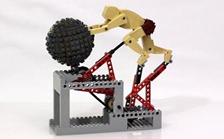 Набор LEGO Сизиф - кинетическая скульптура