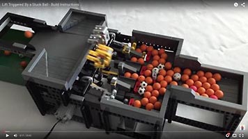 Набор LEGO MOC-3958 Лифт для шариков Акиюки