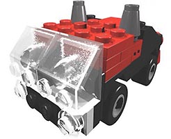 Набор LEGO Гоночный грузовик ралли Париж-Дакар