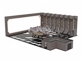 Набор LEGO MOC-3981 Ангар для космических кораблей (327)