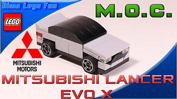 Набор LEGO Митсубиси Лансер Эво X