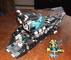 Набор LEGO MOC-4021 Улучшенная версия набора 70173 Штаб-квартира агентов