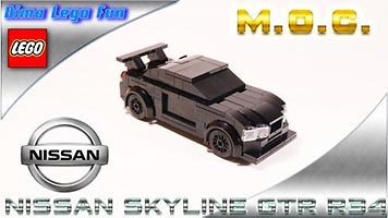 Набор LEGO Ниссан Скайлайн GTR R-34