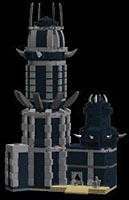 Набор LEGO MOC-4039 Башня мага Ксардаса (из игры 'Готик')