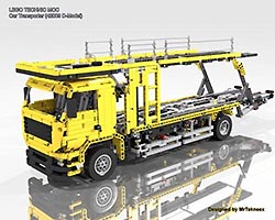 Набор LEGO MOC-4075 Автовоз