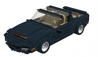 Набор LEGO 'Рыцарь дорог-2000' - машина главного героя