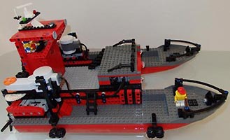 Набор LEGO MOC-4117 Катамаран на р/у (NXT)