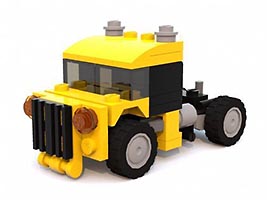 Набор LEGO MOC-4149 Большой грузовик