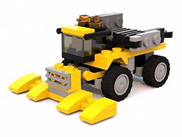 Набор LEGO MOC-4153 Комбайн для сбора урожая