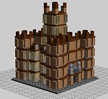 Набор LEGO Замок Хайклер в аббатстве Даунтон