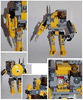 Набор LEGO MOC-4184 Экзоскелет для миньона