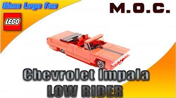 Набор LEGO MOC-4194 Шевроле Импала 1967 с заниженной подвеской и складной крышей