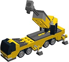 Набор LEGO MOC-4232 Передвижной кран