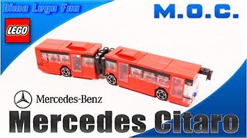Набор LEGO MOC-4234 Автобус Мерседес Ситаро