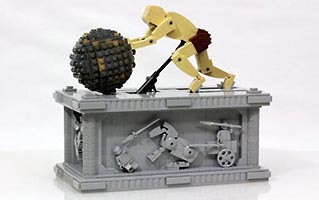 Набор LEGO 'Сизиф' - кинетическая скульптура
