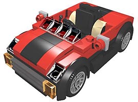 Набор LEGO Красный родстер