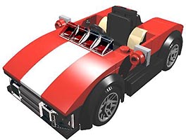 Набор LEGO Красный родстер