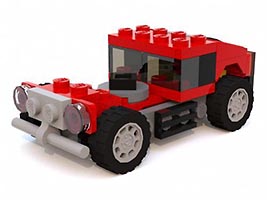 Набор LEGO Красный хот-род