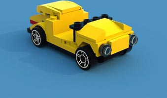 Набор LEGO MOC-4314 Джип
