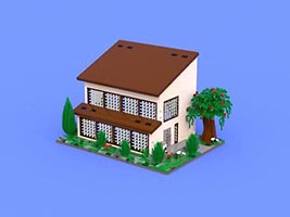 Набор LEGO Современный дом