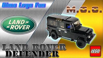 Набор LEGO MOC-4332 Лэнд Ровер Дефендер