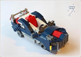 Набор LEGO MOC-4334 Кабриолет мистера Снота