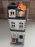 Набор LEGO MOC-4400 Дом с садом на крыше