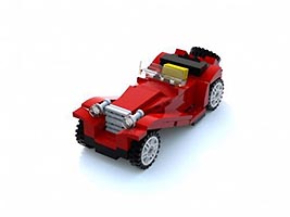 Набор LEGO MOC-4468 Ягуар SS100 Мини