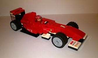 Набор LEGO MOC-4469 Феррари F2004 Шумахера