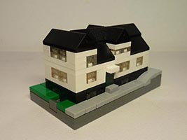 Набор LEGO Караульное здание музея Brede Works в Дании (микро-конструирование)