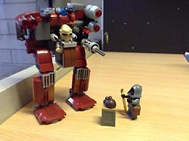 Набор LEGO MOC-4524 Робот Рэя