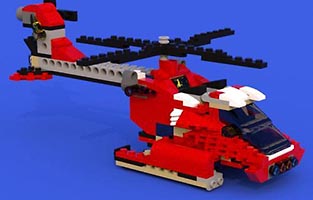 Набор LEGO MOC-4525 Вертолет
