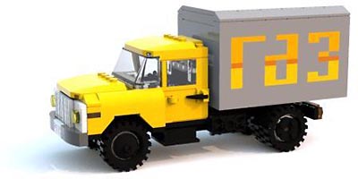 Набор LEGO MOC-4530 Грузовик ГАЗ-53