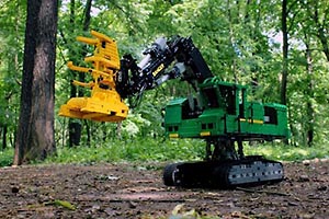 Набор LEGO MOC-4532 Лесозаготовительная машина