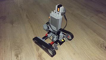 Набор LEGO MOC-4540 Танк-прототип