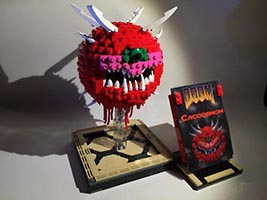 Набор LEGO MOC-4560 Какодемон из Дума