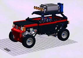 Набор LEGO Фиат Уно