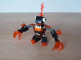 Набор LEGO Миксели - Лава