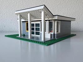Набор LEGO MOC-4598 Дачный домик дизайнера Ритвельда
