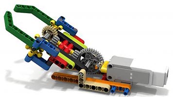 Набор LEGO 'Схвати-подними-отпусти' - механическая рука-захват