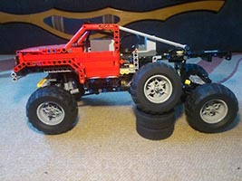 Набор LEGO 3-х осный джип для триала