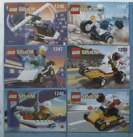 Набор LEGO shtown99small Shell Town 1999 Promotional (complete set)