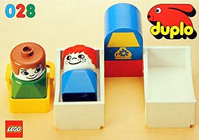 Набор LEGO 028 Мебель для яслей