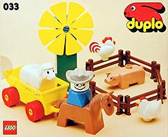 Набор LEGO 033 Животные на ферме