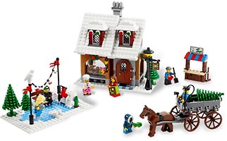Набор LEGO 10216 Пекарня в зимней деревне