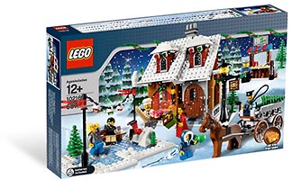 Набор LEGO Пекарня в зимней деревне