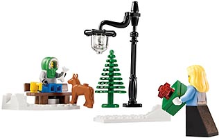 Набор LEGO Зимняя деревенская почта