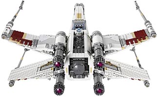 Набор LEGO Звёздный истребитель X-wing 'Красный'