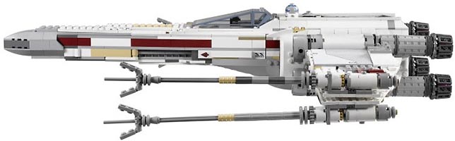 Набор LEGO Звёздный истребитель X-wing 'Красный'