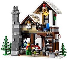 Набор LEGO Зимний магазин игрушек